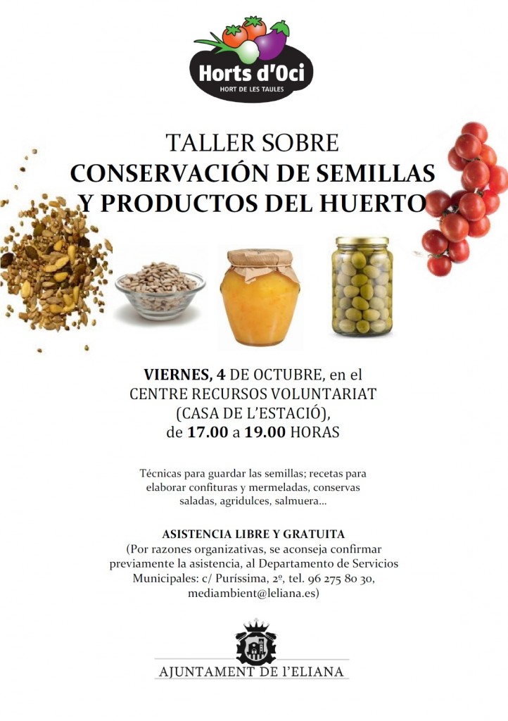 TALLER CONSERVA CAST